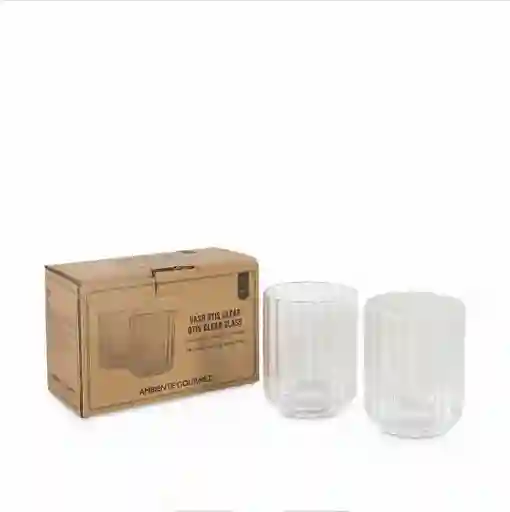 Vaso Otis Clear Setx2