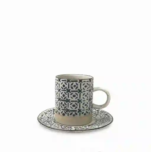 Pocillo Y Plato Malaga 200ml Setx4