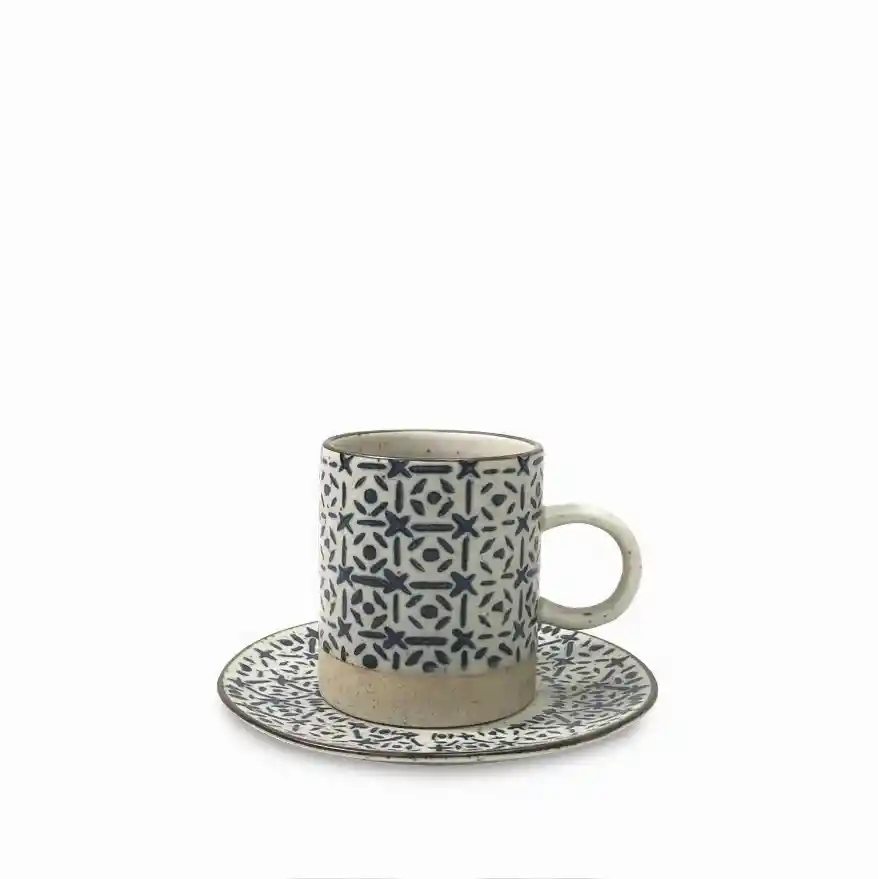 Pocillo Y Plato Malaga 200ml Setx4