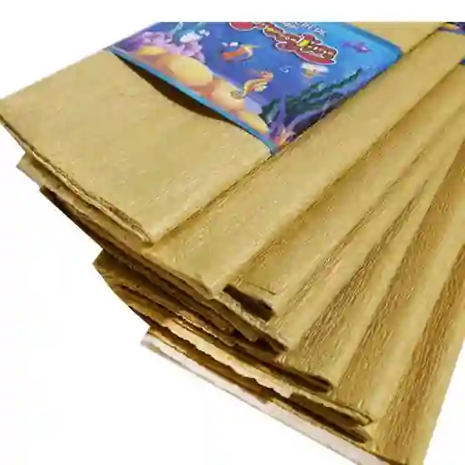 Papel Crepe Dorado