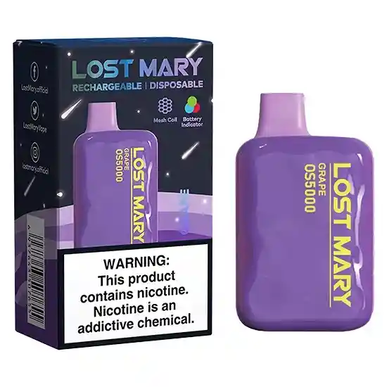 Lost Mary Vap 5000puffs Grape