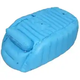 Piscina Bañera Tina Inflable Para Bebes 88x58x28 Cm Azul