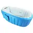 Piscina Bañera Tina Inflable Para Bebes 88x58x28 Cm Azul