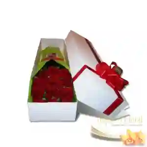 Caja De Rosas Mi Corazón