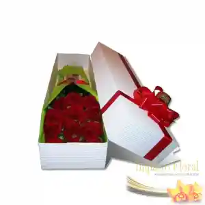 Caja De Rosas Mi Corazón