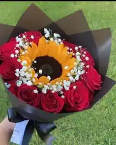 Girasol Y Rosas