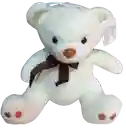 Oso De Peluche Blanco - 22cm