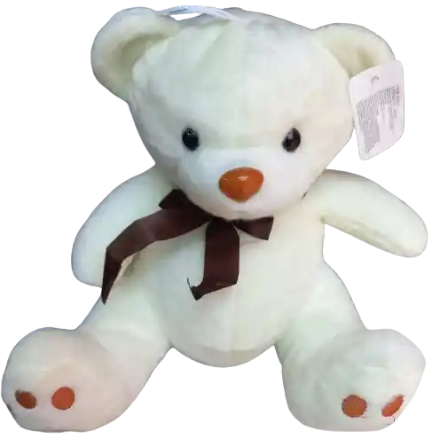 Oso De Peluche Blanco - 22cm