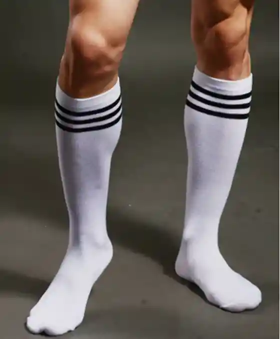 Medias Eroticas Lencería Masculina Deportivas Deportista Bdsm Fetiche Sado Deporte Calcetines