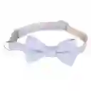 Collar Gato Corbatin Azul Cuadros
