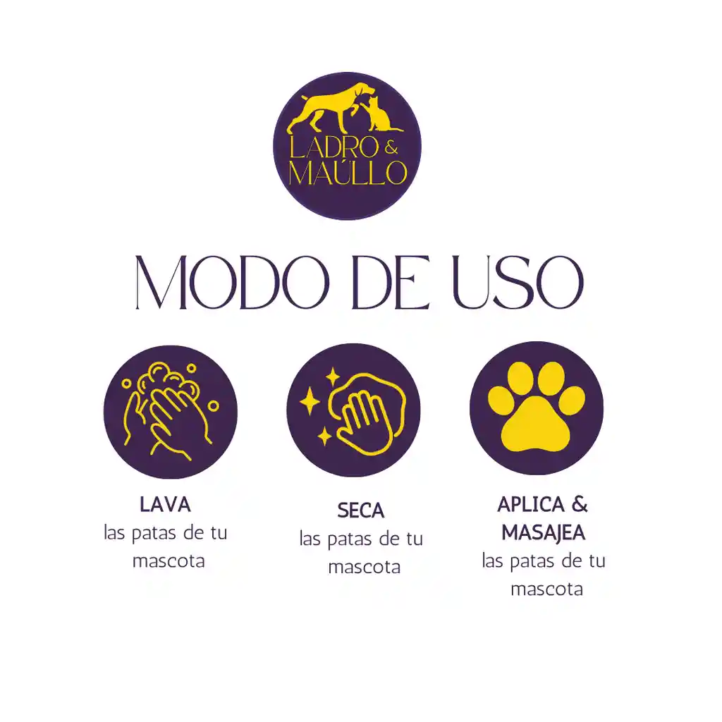 Paw Balm Crema Bálsamo Para Almohadillas Patas Gato Perro