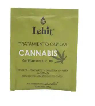 Tratamiento Capilar Con Cannabis Lehih Sin Sal 30 G