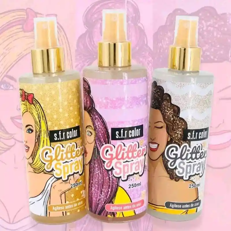 Splash Glitter Spray Sfr X 250 Ml