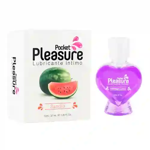 Lubricante X 37 Ml Sandia Pocket Pleasur