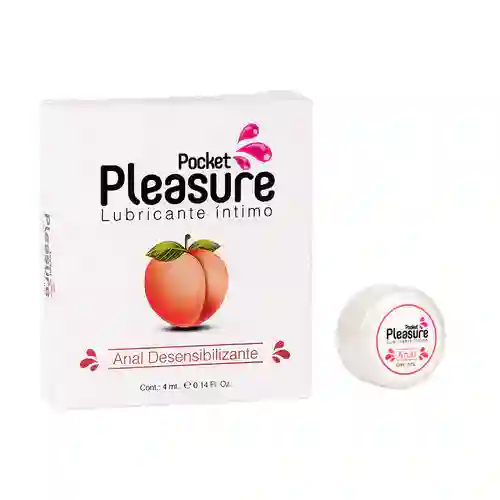 Lubricante Anal X 4 Ml Pocket Pleasure