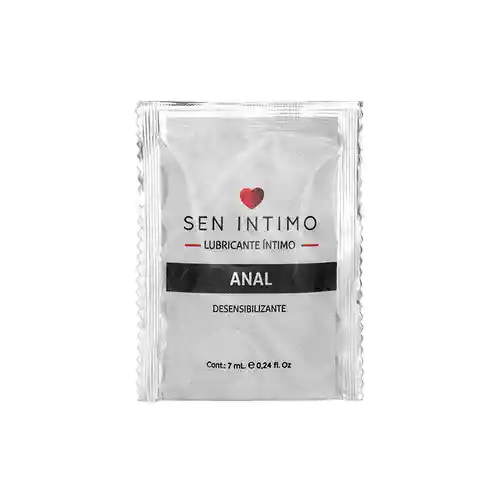 Lubricante Anal Sachet X 7 Ml Sen Intimo