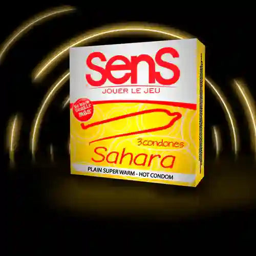 Condón Sens Sahara X 3