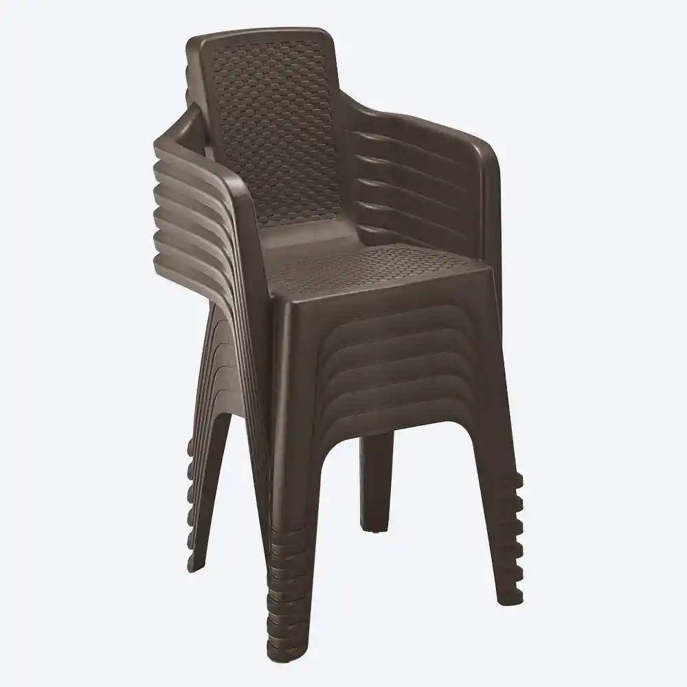 Silla Eterna Con Brazos Wengue