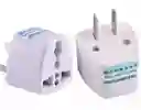 Adaptador De Corriente Europeo / Americano