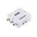 Convertidor Acaptador Caja Vga A Rca Av + Salida De Audio
