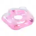 Flotador Cuello Bebes Inflable Piscina 40cm Natación Rosado