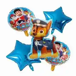 Globo Shake Paw Patrol X 5 Piezas