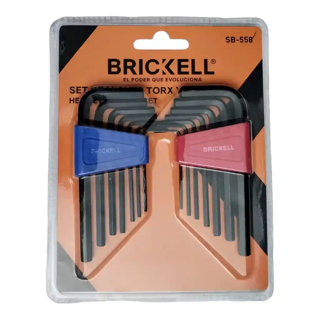 Juego De Llave Bristol Brickell Surtida Milimétrica Y Pulgada X14 Piezas