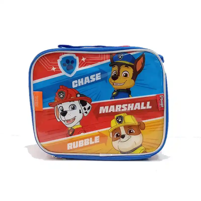 Lonchera Chase, Marshall Y Rubble Paw Patrol