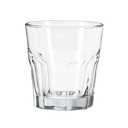 Set X6 Vaso Whisky Cristal Fino Octagonal 205ml Premium