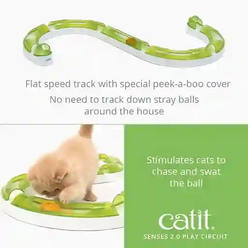 Juego Para Gatos Circuito Catit Senses Play Gimnasio Juego Gato Catit Play