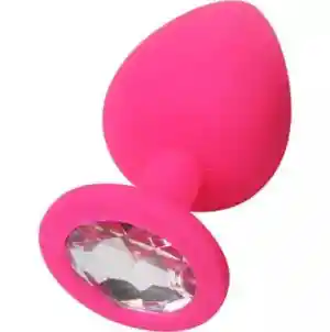 Plug Anal Silly Joya Transparente L