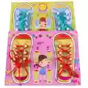 Tablero De Zapatos Para Amarrar Para Niños
