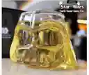 Vaso En Vidrio Star Wars De Lujo Para Whisky