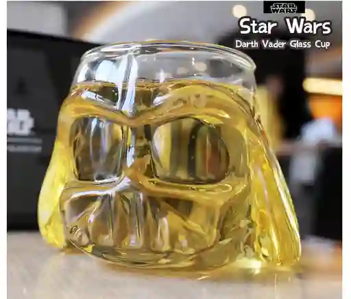 Vaso En Vidrio Star Wars De Lujo Para Whisky