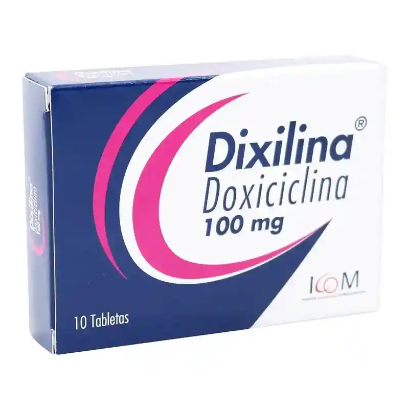 Dixilina 100 Mg 10 Tabletas (doxiciclina) Icom