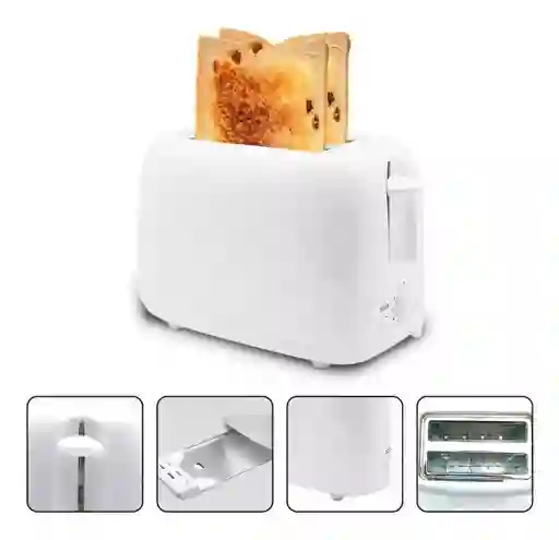 Tostadora De Pan Eléctrico Con 2 Puestos 6 Niveles