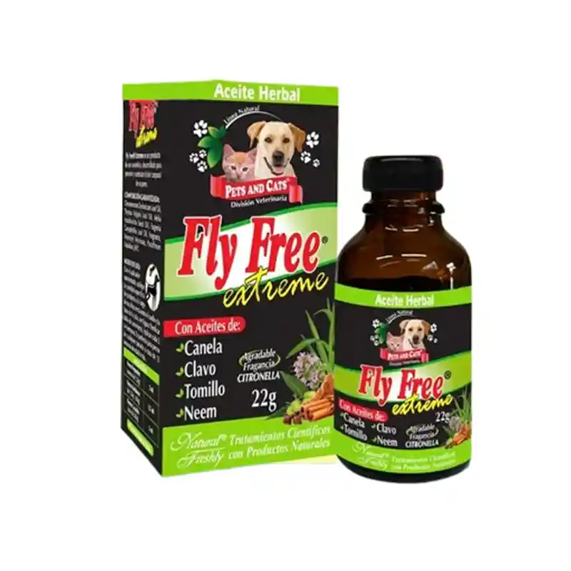 Fly Free Extreme Aceite Herbalx 22 Gr