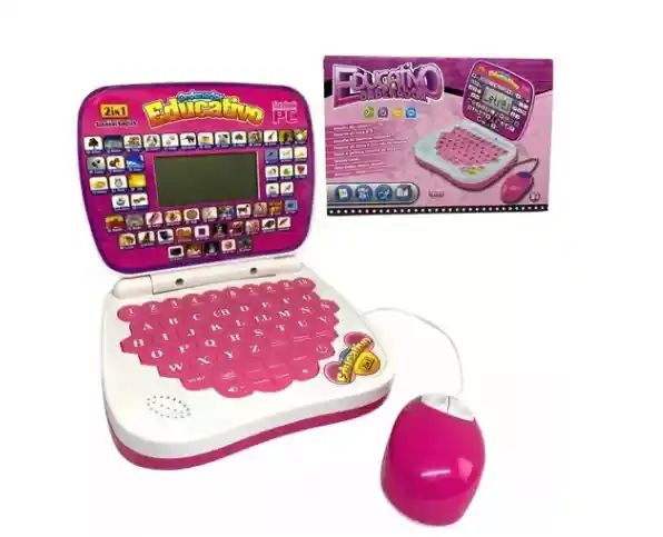 Computador Portátil Didáctico Infantil Educativo Niños ( Sin Mouse)