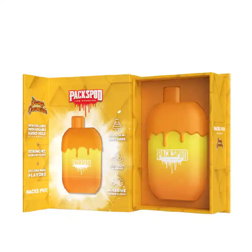 Packspod Orange Creamsicle 5000puff