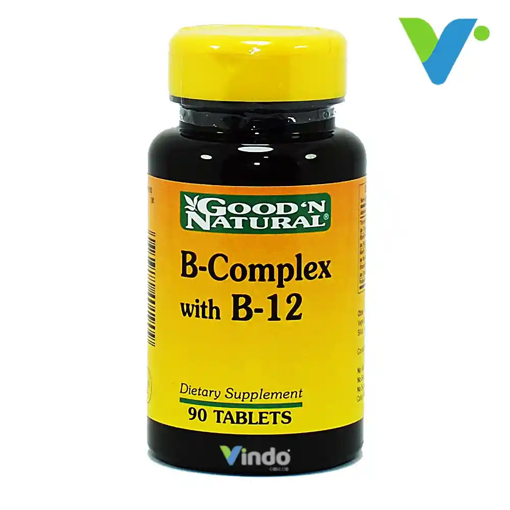 B Complex With B12 Good N Natural Complejo B 90 Tab