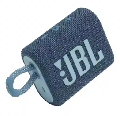 Parlante Jbl Go 3 Go Portátil Con Bluetooth Waterproof Blue