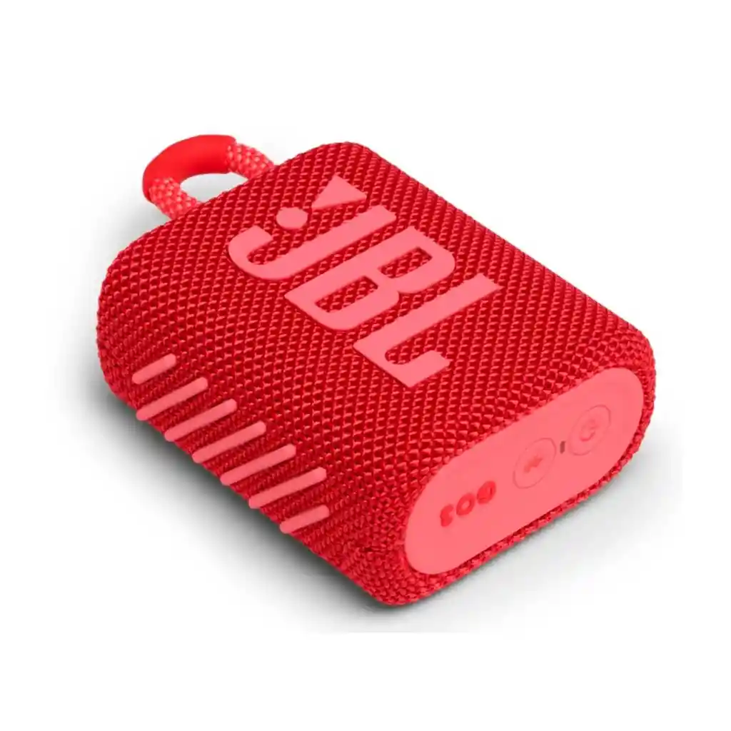 Jbl Go 3 Parlante Bluetooth Extra Bass Red Color Rojo