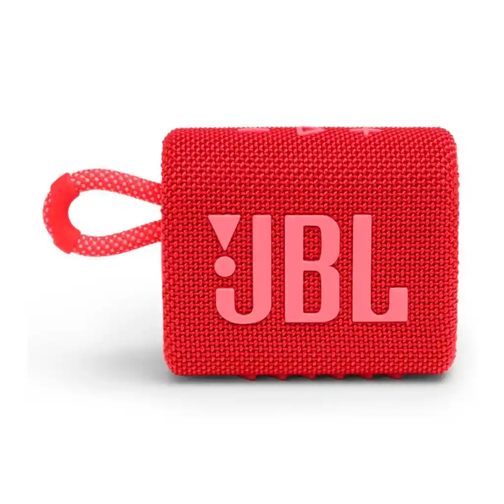 Jbl Go 3 Parlante Bluetooth Extra Bass Red Color Rojo