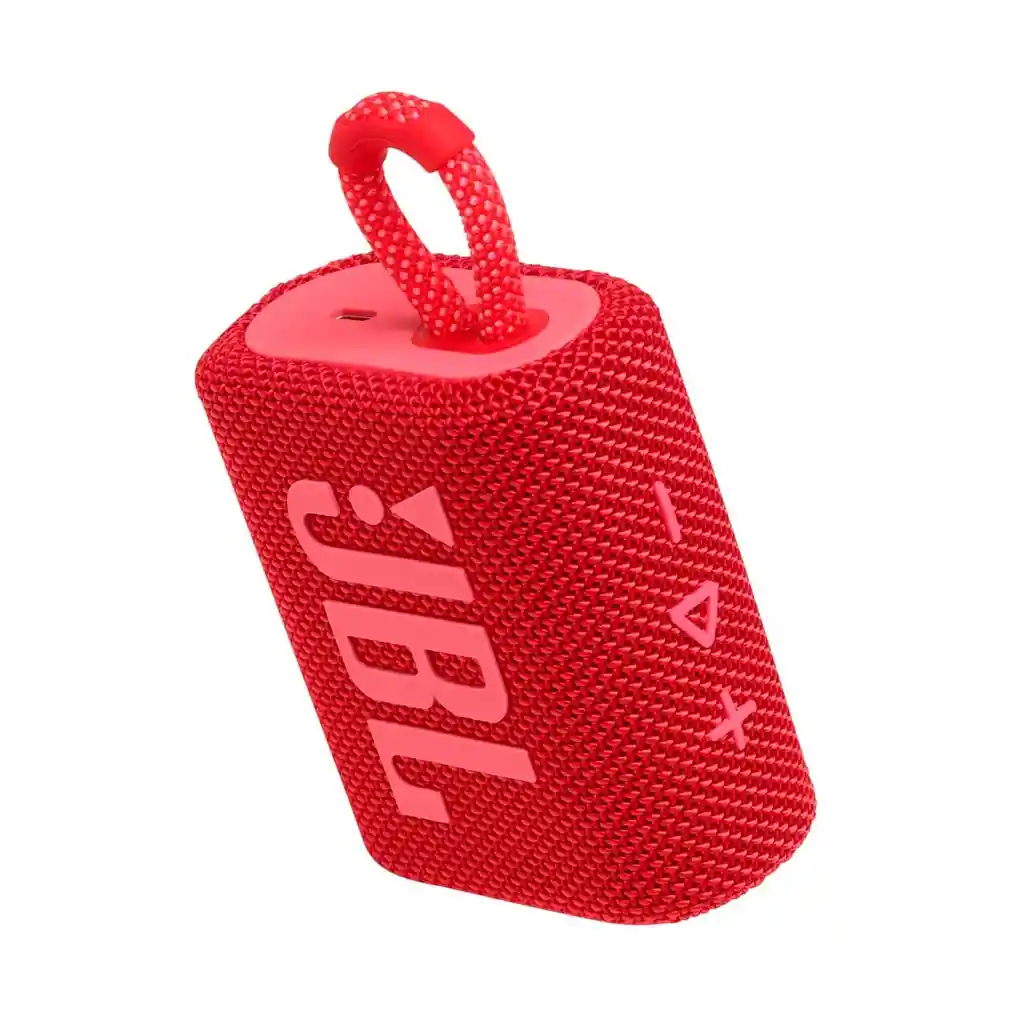 Jbl Go 3 Parlante Bluetooth Extra Bass Red Color Rojo