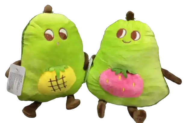 Peluche De Aguacate Pareja - 18cm