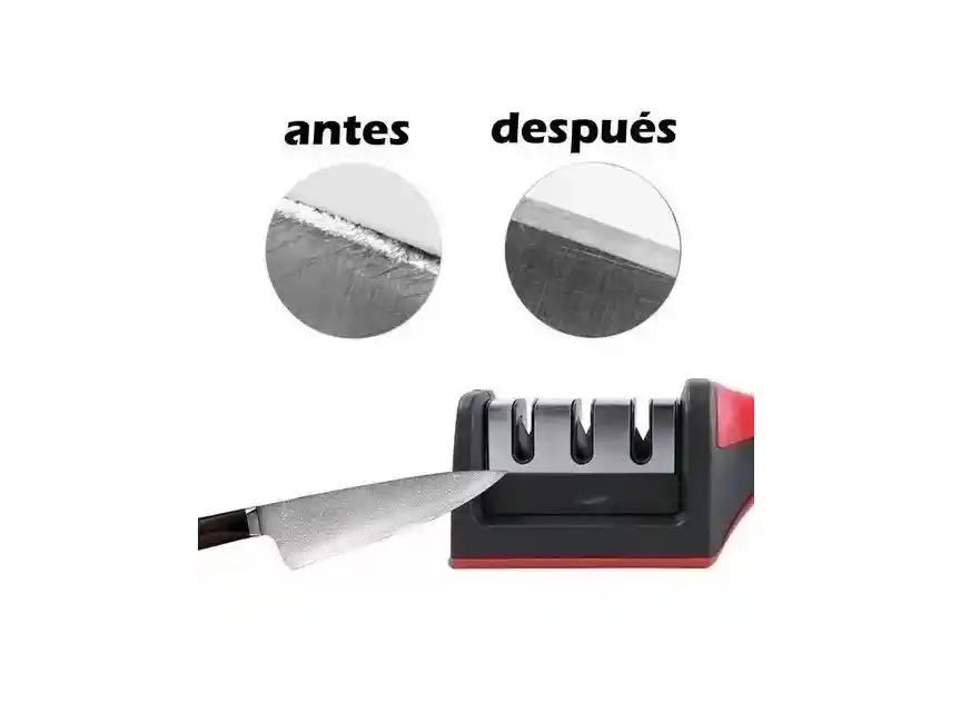 Afilador De Cuchillos Fácil De Usar Ergonómico