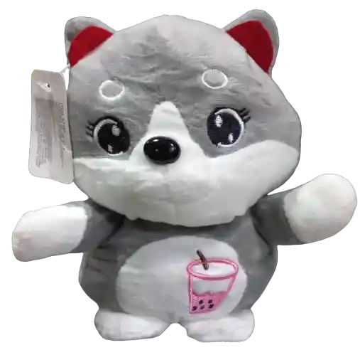 Zorro Gris De Peluche - 15cm