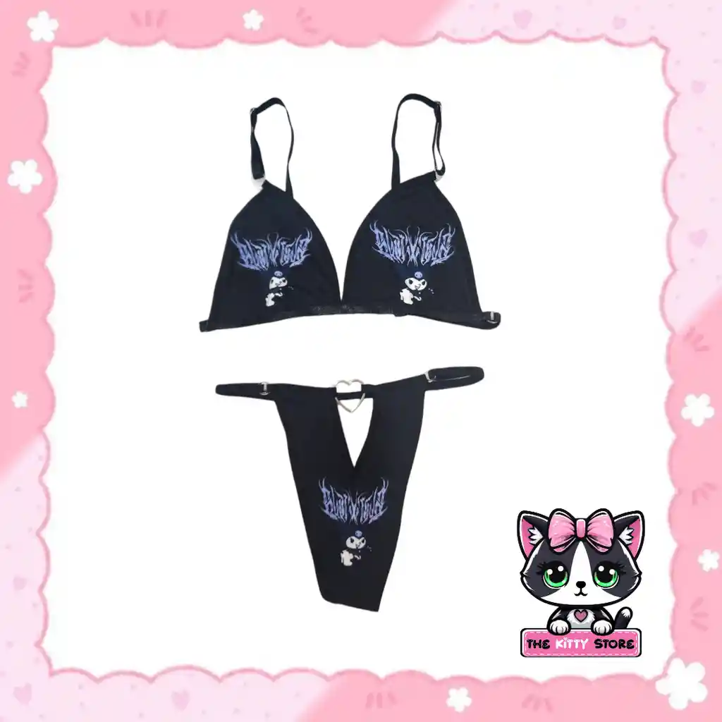 Set Kuromi Letras.