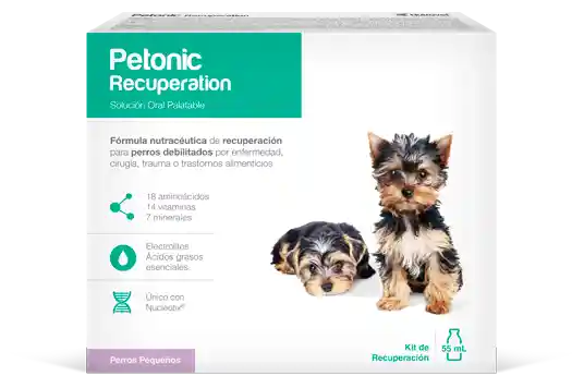 Petonic Recuperacion - Perros Pequeños Frasco X 55 Ml