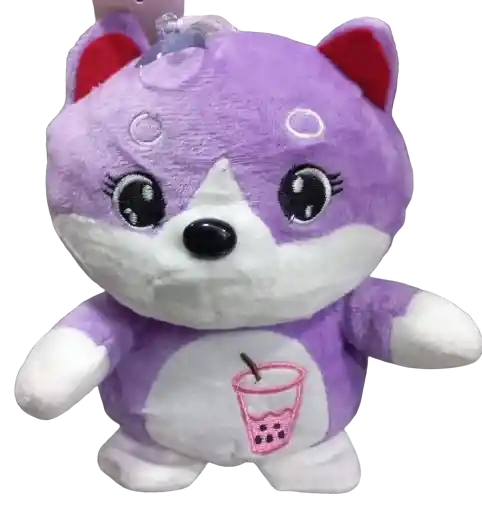 Zorro Morado De Peluche - 15cm